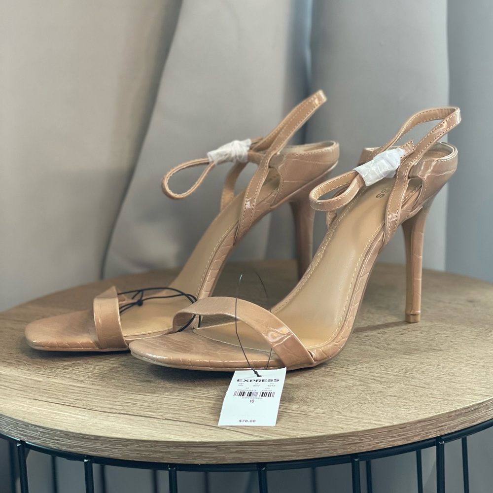 Express strappy heels brand new (no box)